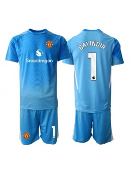 Manchester United Altay Bayindir #1 Målvakt Replika Hemmakläder Barn 2025-26 Kortärmad (+ byxor)